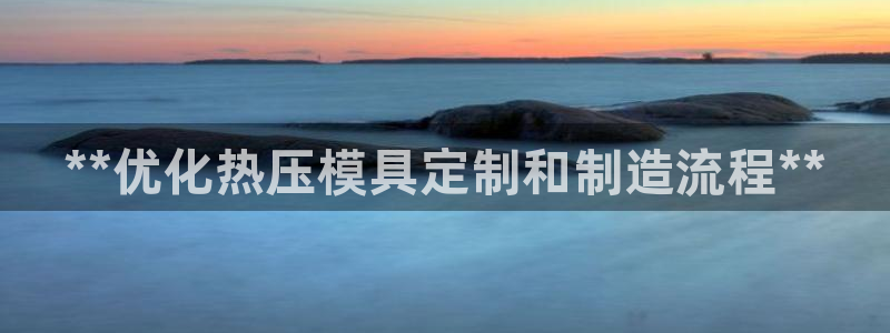 易倍达科技有限公司官网：**优化热压模具定制和制造流程*