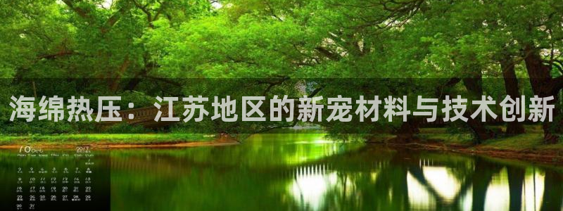 易倍纤减肥价格：海绵热压：江苏地区的新宠材料与技术创新