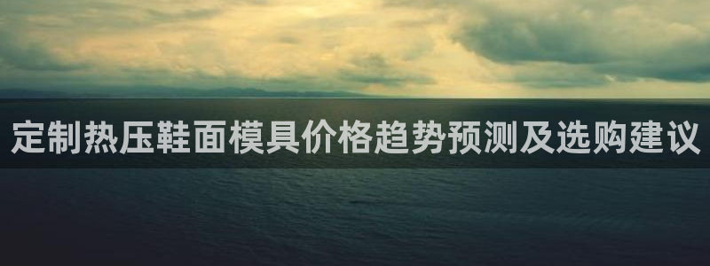 emc低频：定制热压鞋面模具价格趋势预测及选购建议